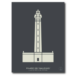 Phare des Baleines Affiche