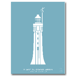 Phare du Grand Jardin Affiche