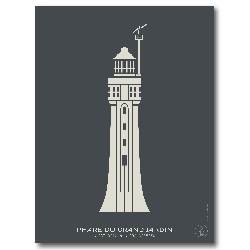 Phare du Grand Jardin Affiche
