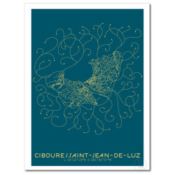 Saint-Jean-de-Luz/Ciboure Affiche Plan