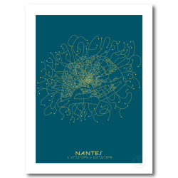 Nantes Affiche Plan