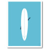 Longboard Affiche Surf