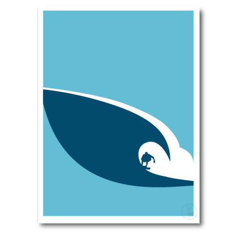 Vague Jaws Affiche Surf