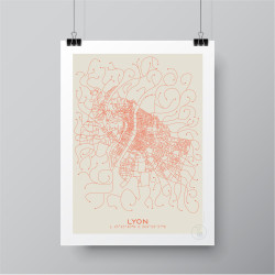 Lyon Affiche Plan