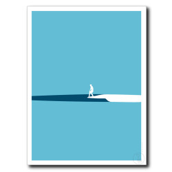 Vague Malibu Affiche Surf