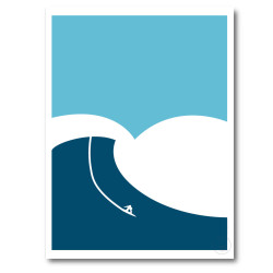 Vague Mentawai Affiche Surf