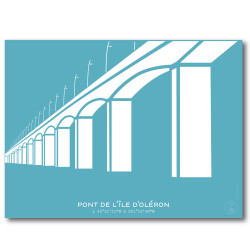Pont d'Oléron Affiche